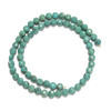 Turquoise, Chinese, Stabilized, Faceted Coin, One 6mm Strand