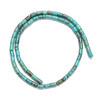 Turquoise, Chinese, Stabilized, Tube, One 4x6mm Strand