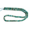 Turquoise, Chinese, Stabilized, Higher Quality, Faceted Rondelle, One 6x4mm Strand
