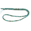 Turquoise, Chinese, Stabilized, Smooth Round, One 3mm Strand