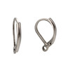 Ear Wires, Leverback, 16mm, 22 gauge, Stainless Steel, 100 PCS