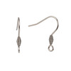 Ear Wires, 20mm, 21 gauge, Stainless Steel, 100 PCS