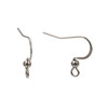 Ear Wires, 19mm, 22 gauge, Stainless Steel, 100 PCS