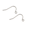 Ear Wires, 22mm, 24 gauge, Stainless Steel, 100 PCS