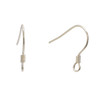 Ear Wires, 15mm, 23 gauge, Sterling Silver, 2 pairs