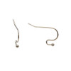 Ear Wires, 22mm, 22 gauge, Silver Plated over Copper, 100 PCS