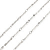 Stainless Steel Chain, 12x1mm, Bar Link, 3.3 ft.