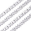 Stainless Steel Chain, 6.5mm, Cob Leaf, 3.3 ft.