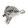 Carp Fish Pendant, Stainless Steel, 45x33x20mm