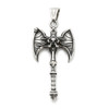 Labrys Axe Pendant, Stainless Steel, 57x29mm