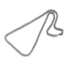 Stainless Steel Chain Necklace, 5mm, Wheat Chain, 24 in.
