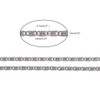 Stainless Steel Chain, Lumachina, 4x1.5mm, 16 ft.