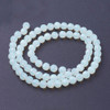 Opalite, Glass, Faceted Round, One 8mm Strand
