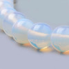 Opalite, Glass, Smooth Round, One 12mm Strand
