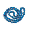 Electroplate Hematite, Synthetic, Non-Magnetic, Blue Plated, One 6mm Strand