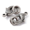 Lobster Claw Clasp, 20x12mm, Rack Plated Brass, 1 Set