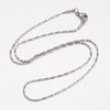 Stainless Steel Chain Necklace, 1.5mm, Boston Link, 18 in.