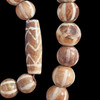 Petrified Palmwood, "Pumtek," Burma, Varied Sizes, 40in Strand