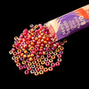 Seed Beads, 8/0 Czech, Round, Ruby AB, 22 gram Tube