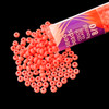 Seed Beads, 8/0 Czech, Round, OP Pink Dyed, 22 gram Tube