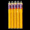 Seed Beads, 8/0 Czech, Round, Yellow Trans, 22 gram Tube