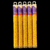 Seed Beads, 8/0 Czech, Round, Yellow S/L, 22 gram Tube