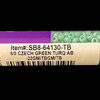 Seed Beads, 8/0 Czech, Round, Green Turq AB, 22 gram Tube