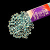Seed Beads, 8/0 Czech, Round, Light Aqua S/L, 22 gram Tube