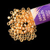 Seed Beads, 8/0 Czech, Round, Champagne S/L, 22 gram Tube