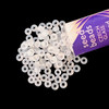 Seed Beads, 8/0 Czech, Round, Alabaster, 22 gram Tube