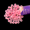 Seed Beads, 6/0 Czech, Round, Pink Ceylon, 20 gram Tube