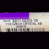 Seed Beads, Czech, Round, 11/0, Crystal AB, 24g Tube