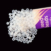 Seed Beads, Czech, Round, 11/0, Alabaster, 24g Tube