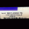 Seed Beads, Czech, Round, 11/0, Chalk, 24g Tube