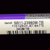 Seed Beads, Czech, Round, 11/0, Jet, Matte, 24g Tube