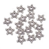 Daisy Spacer, 9x2mm, Antique Silver Plated Metal Alloy, approx. 82 PCS