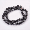 Hematite, Synthetic, Smooth Round, Non-Magnetic