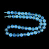 Opalite, Glass, Blue, Smooth Round, 8mm