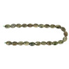 Kyanite, Green, Stabilized, Smooth Oval, 10x14mm