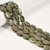 Kyanite, Green, Stabilized, Smooth Oval, 13x18mm