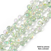 Faceted Drop, Top-Drilled, Glass, Clear AB, 8x6mm, 30 PCS