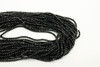 Tourmaline, Black, Natural, Faceted Round, 2mm, One Strand