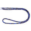 Lapis, Natural, Faceted Round, 3mm, One Strand