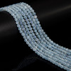 Aquamarine, Heated, Smooth Round 4mm