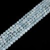 Aquamarine, Heated, Smooth Round 4mm