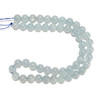 Aquamarine, Heated, Smooth Round 8mm