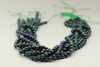 Chrysocolla Chinese, Dyed, Smooth Round, 6mm, One Strand