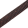 Garnet, Natural, Smooth Round 6mm