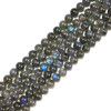Labradorite, Natural, Smooth Round, 10mm