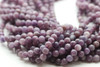 Lepidolite, Natural, Smooth Round